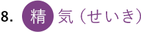 8. 精気（せいき）